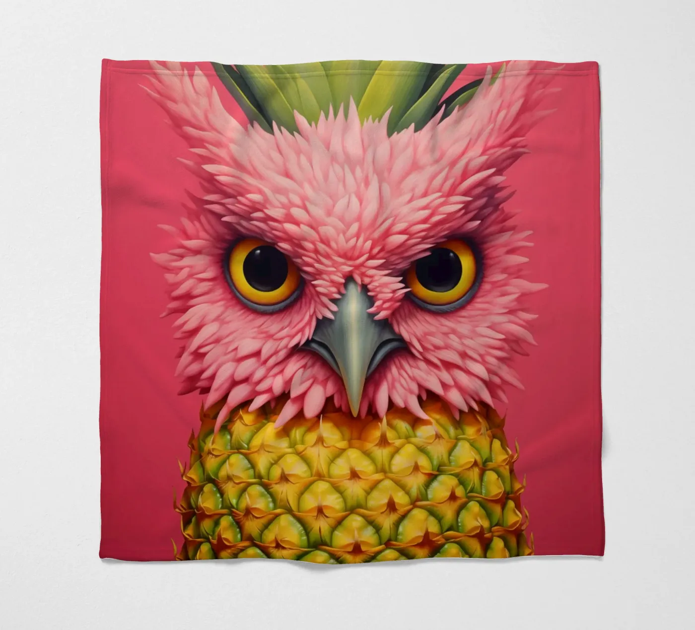 Ananas-Eule Ontwerp fleecedeken van Autofocus