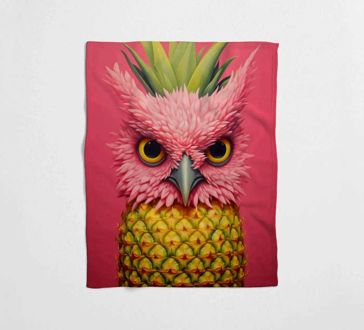 Ananas-Eule Ontwerp fleecedeken van Autofocus