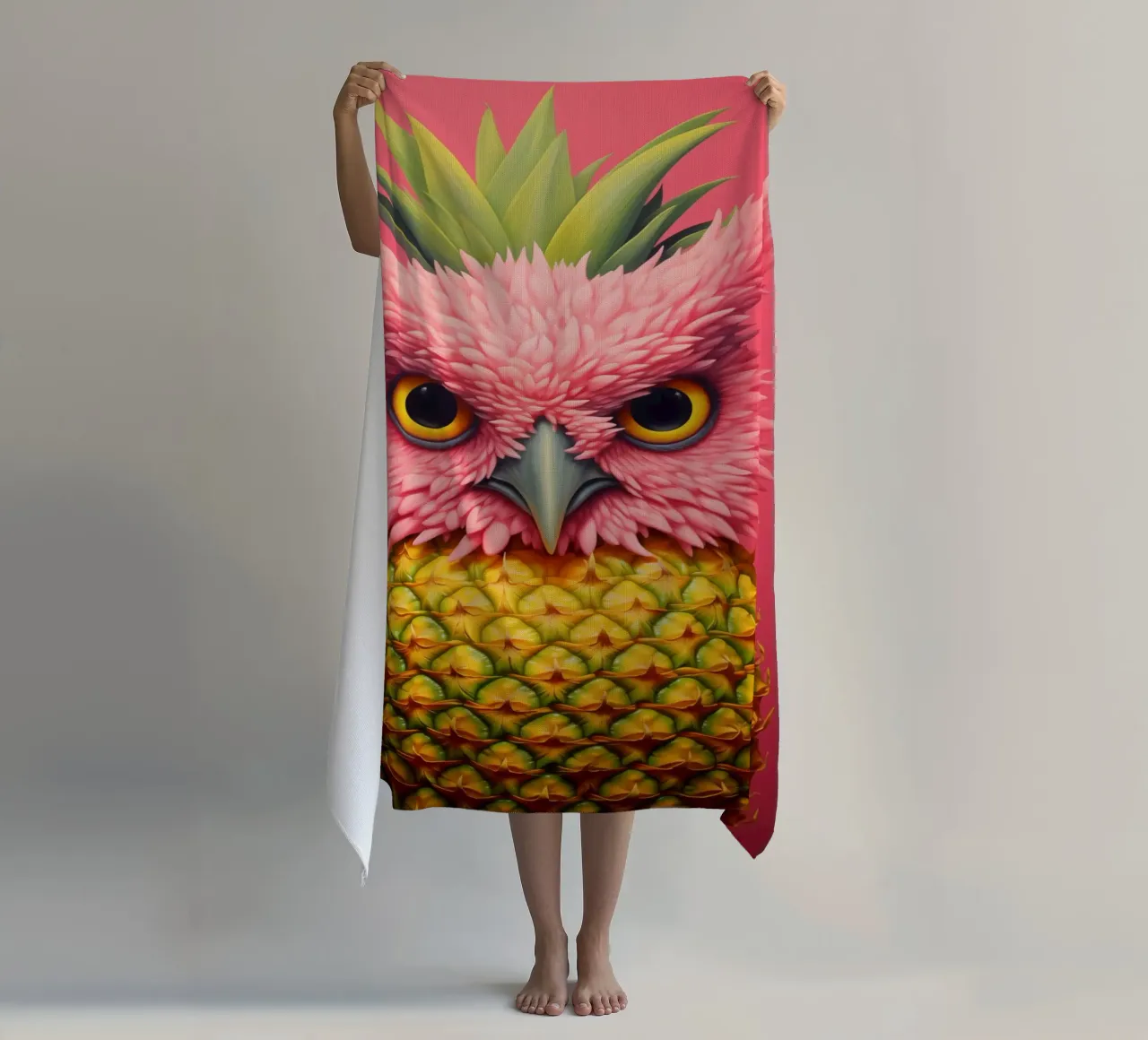 Ananas-Eule Design telo mare da Autofocus