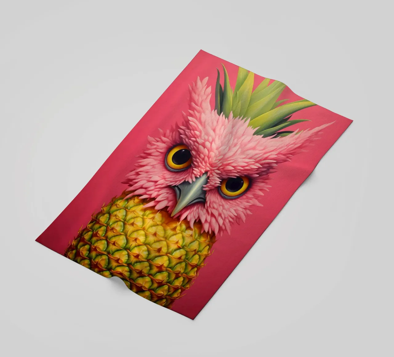 Ananas-Eule Design telo mare da Autofocus