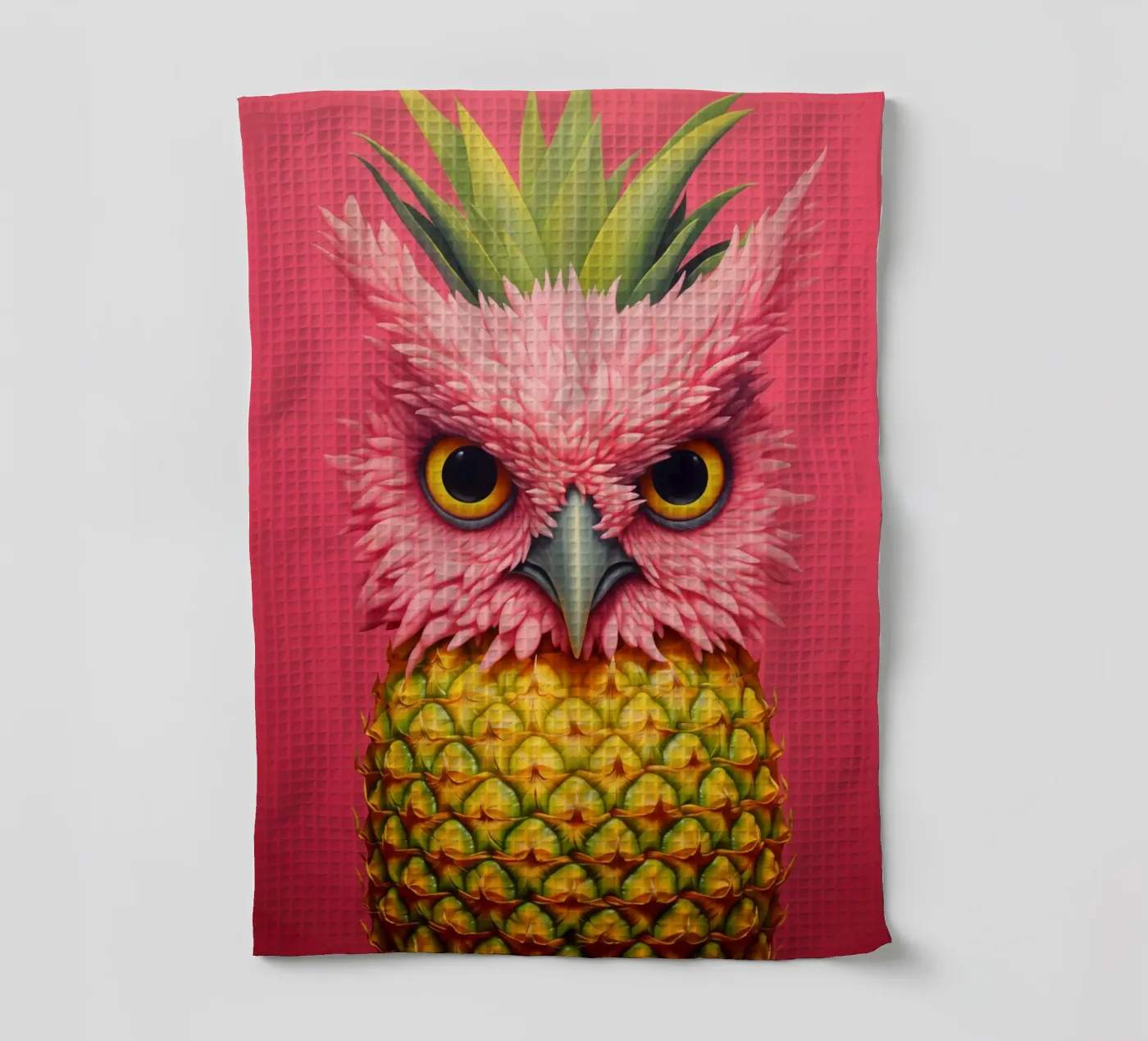 Ananas-Eule Design torchon de Autofocus