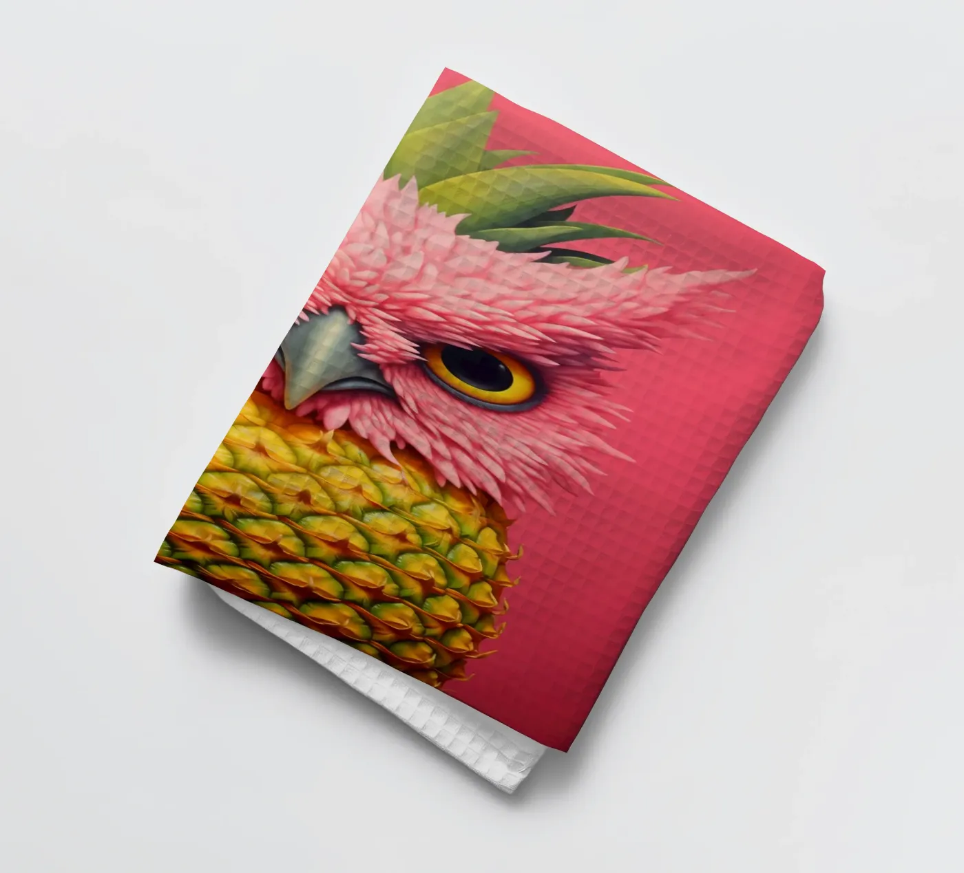 Ananas-Eule Design torchon de Autofocus