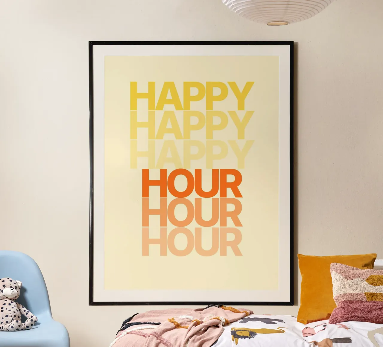 Happy hour poster da Poppya