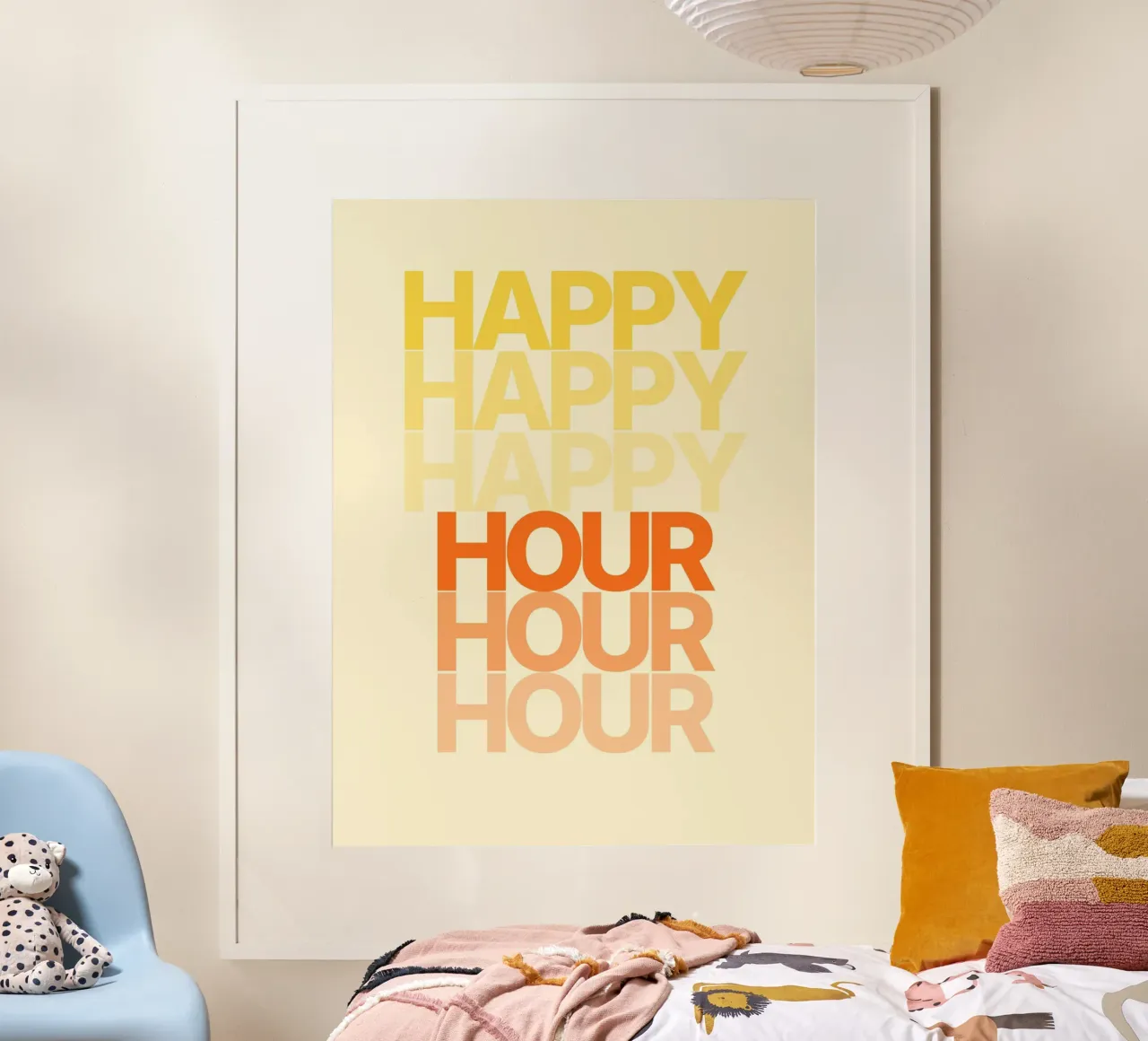 Happy hour poster da Poppya
