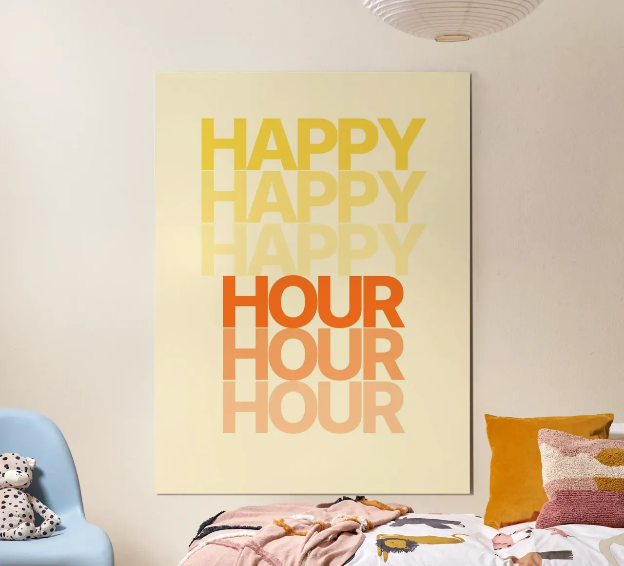Happy hour poster da Poppya