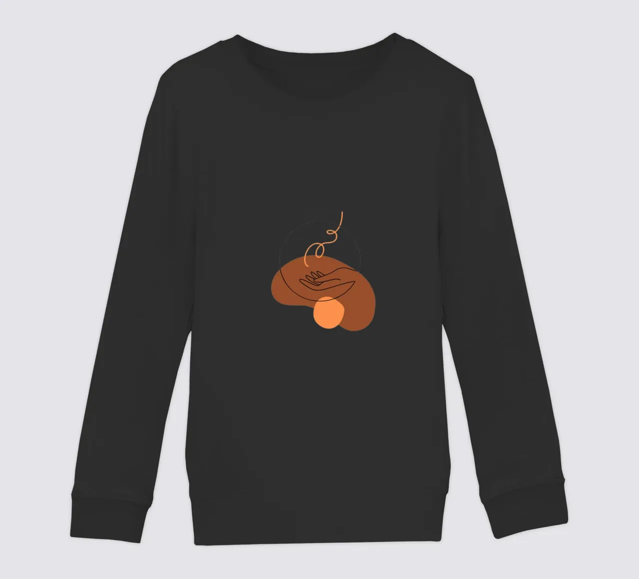 Mani minimaliste felpa bambino da YSV MINIMALIST