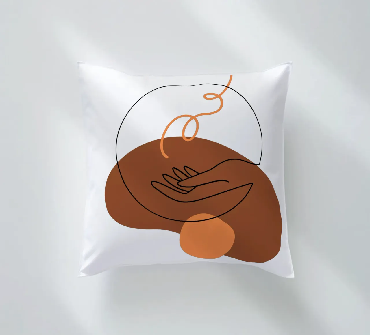 Mani minimaliste cuscino da YSV MINIMALIST