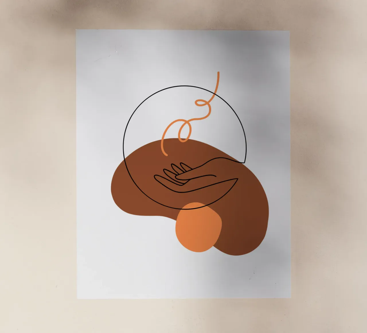 Mani minimaliste pellicola backlit da YSV MINIMALIST