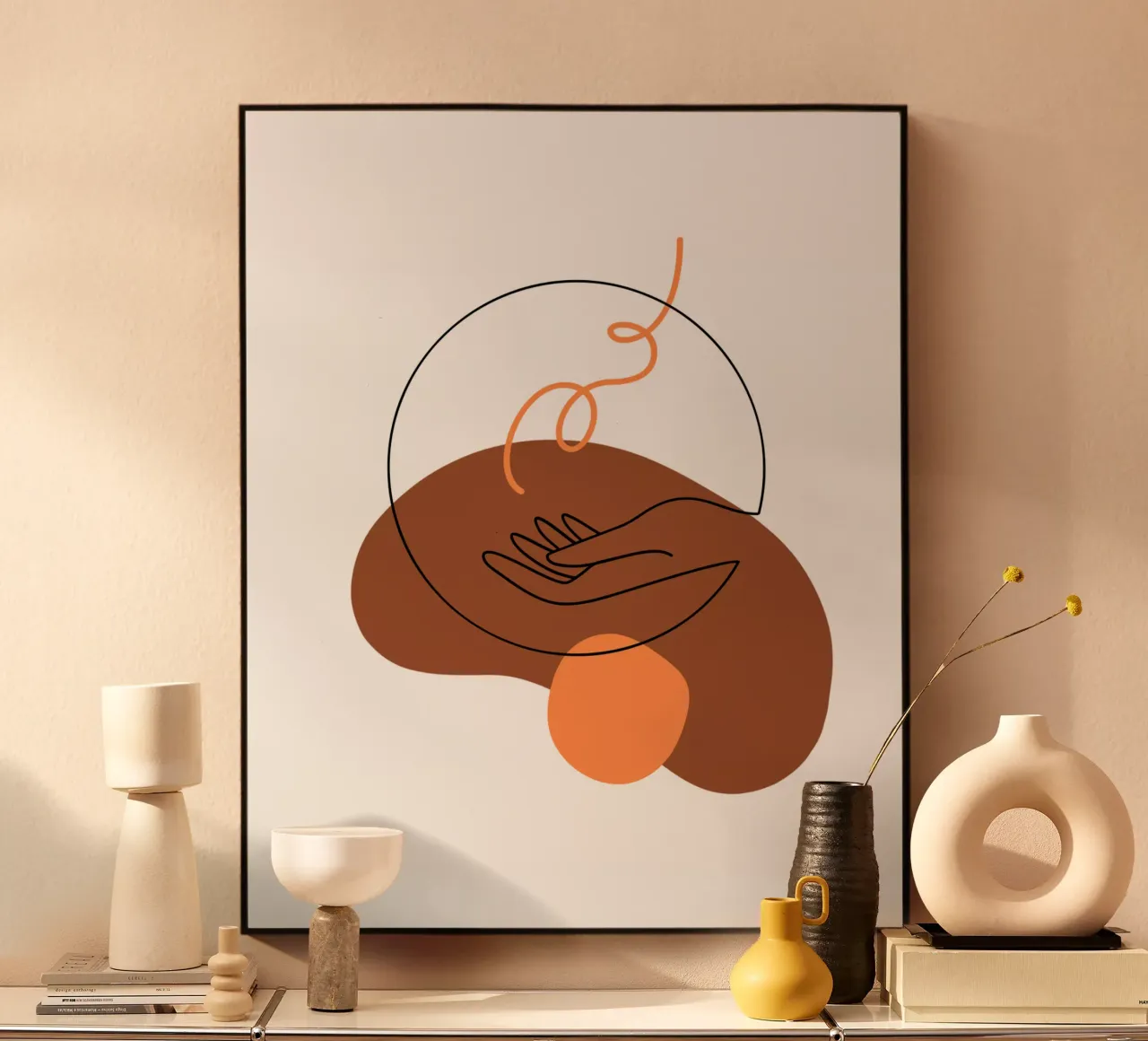 Mani minimaliste plexiglass da YSV MINIMALIST