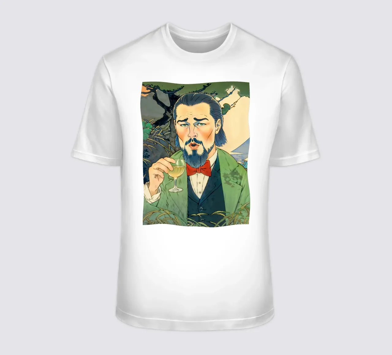 Leonardo DiCaprio Japanese Meme t-shirt da Lootprint