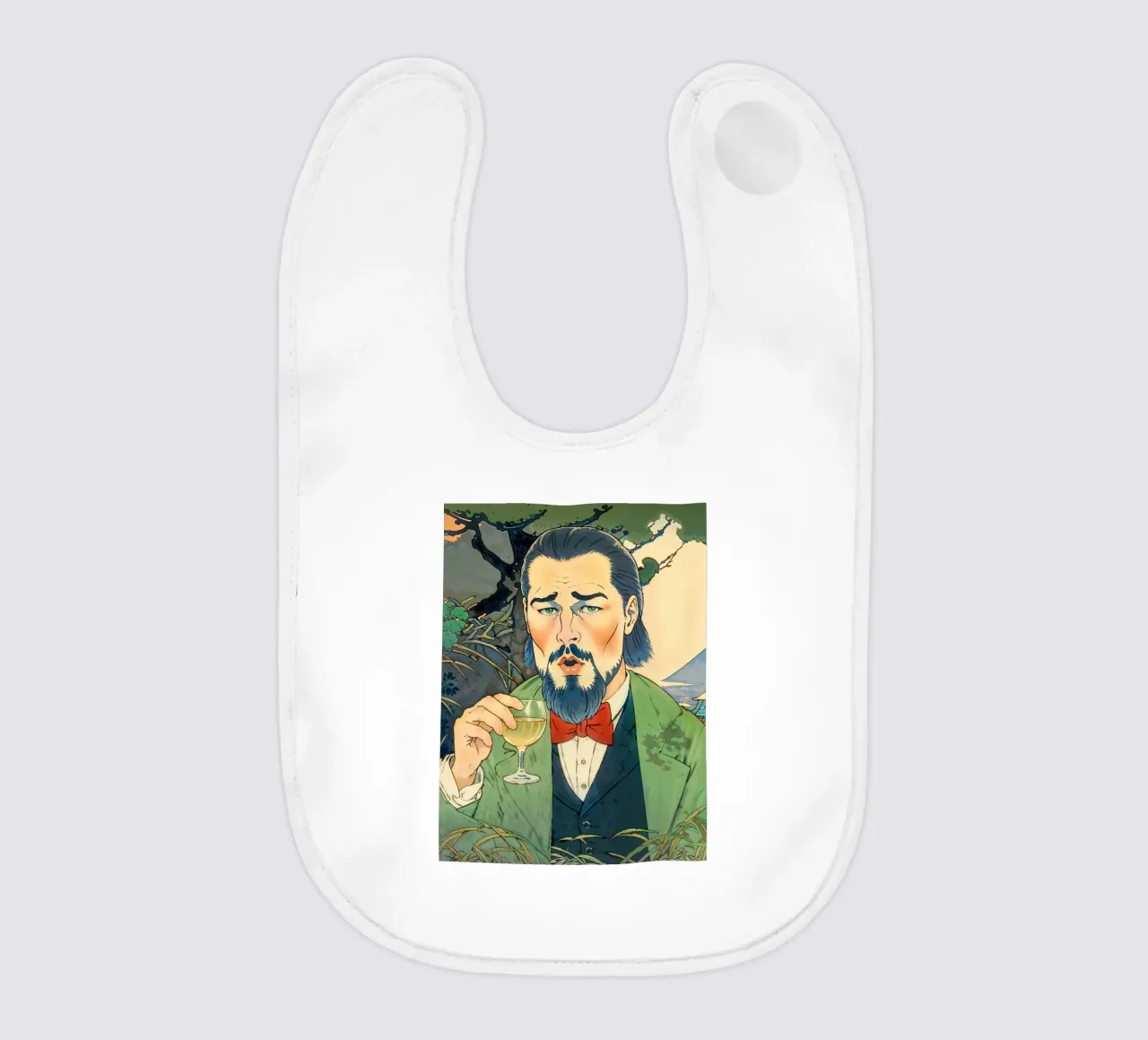 Leonardo DiCaprio Japanese Meme bavaglino da Lootprint