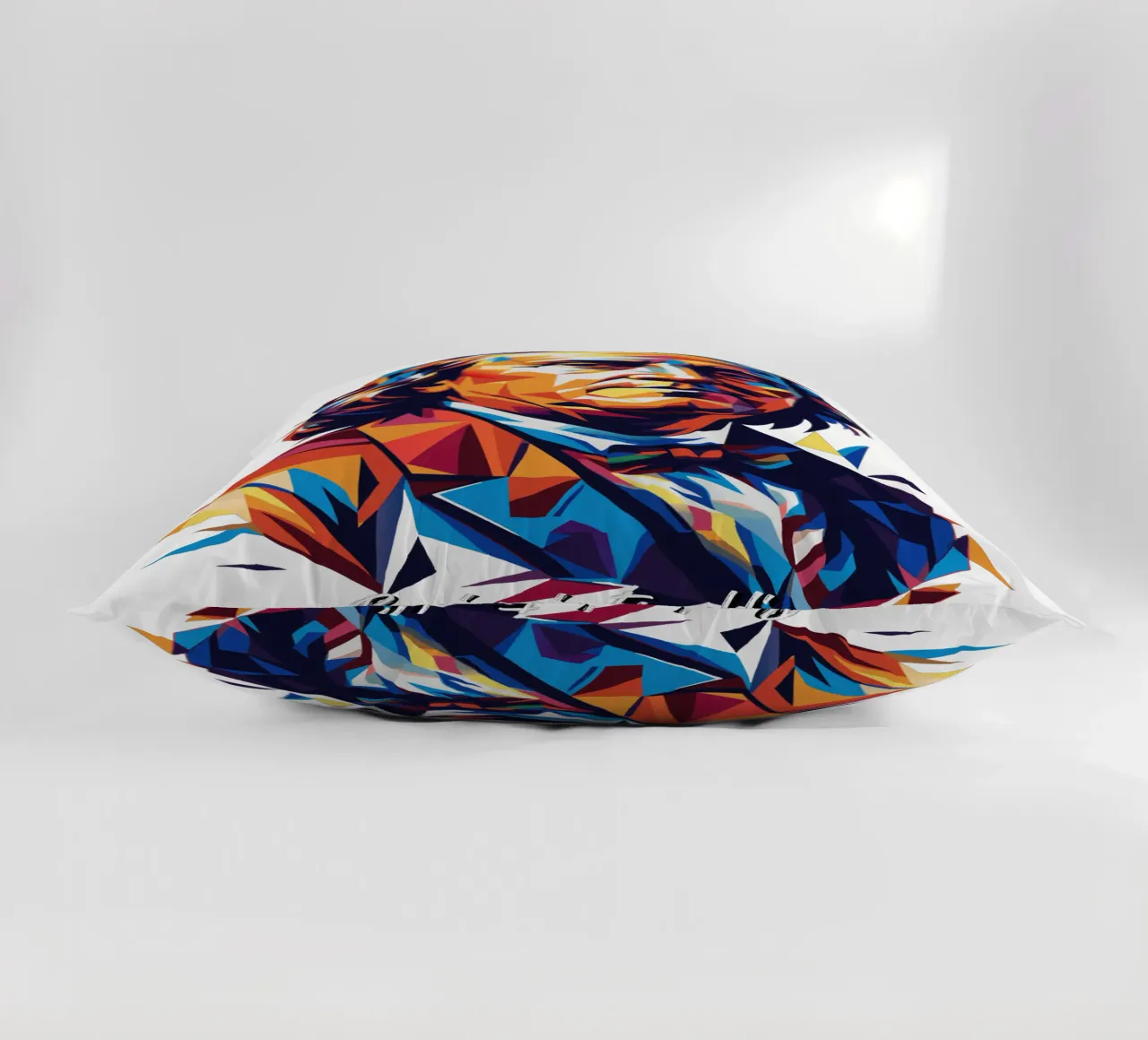 Benjamin Franklin in WPAP Pop ARt cuscino da vectorartnesia