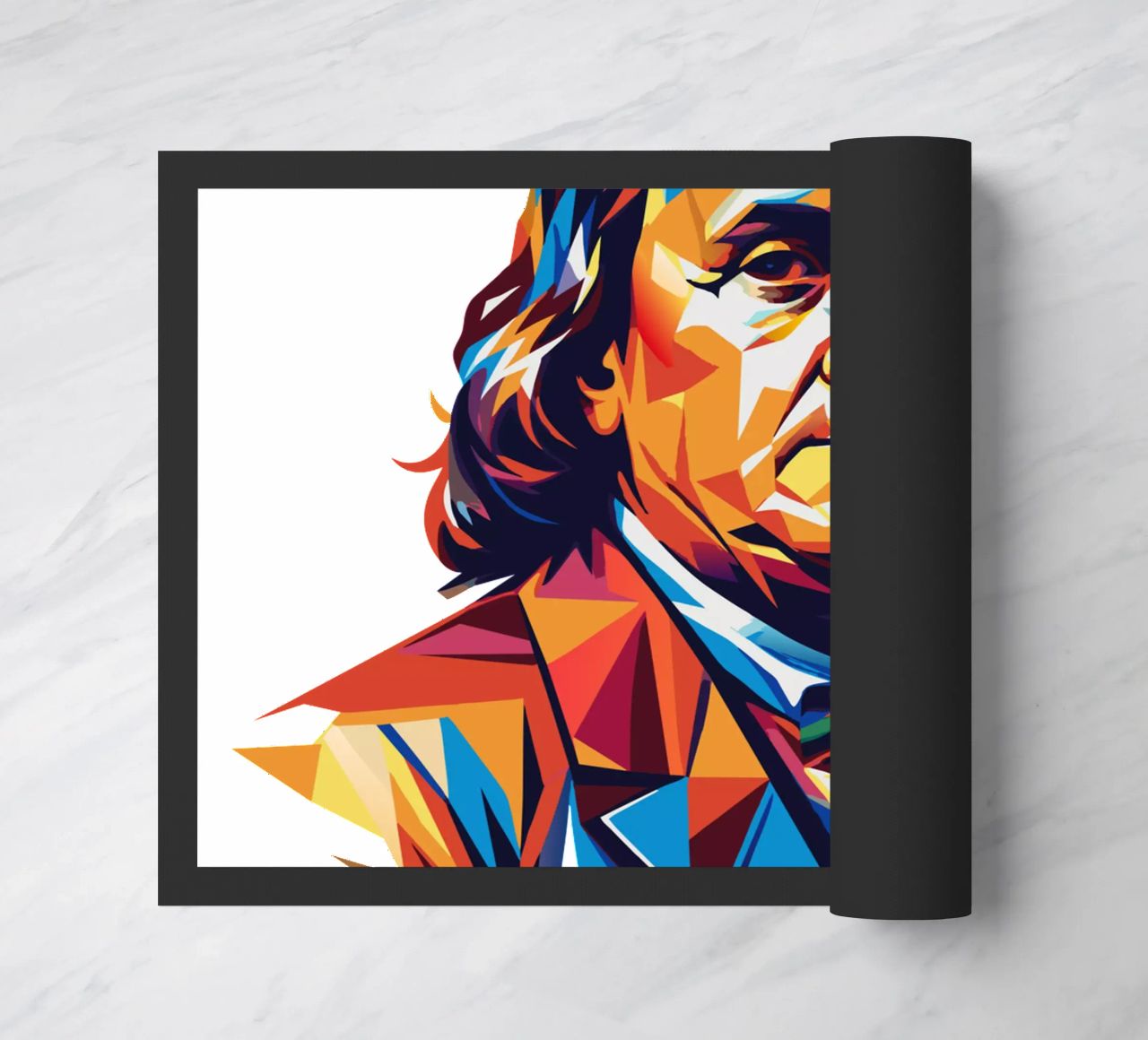 Benjamin Franklin in WPAP Pop ARt zerbino da vectorartnesia