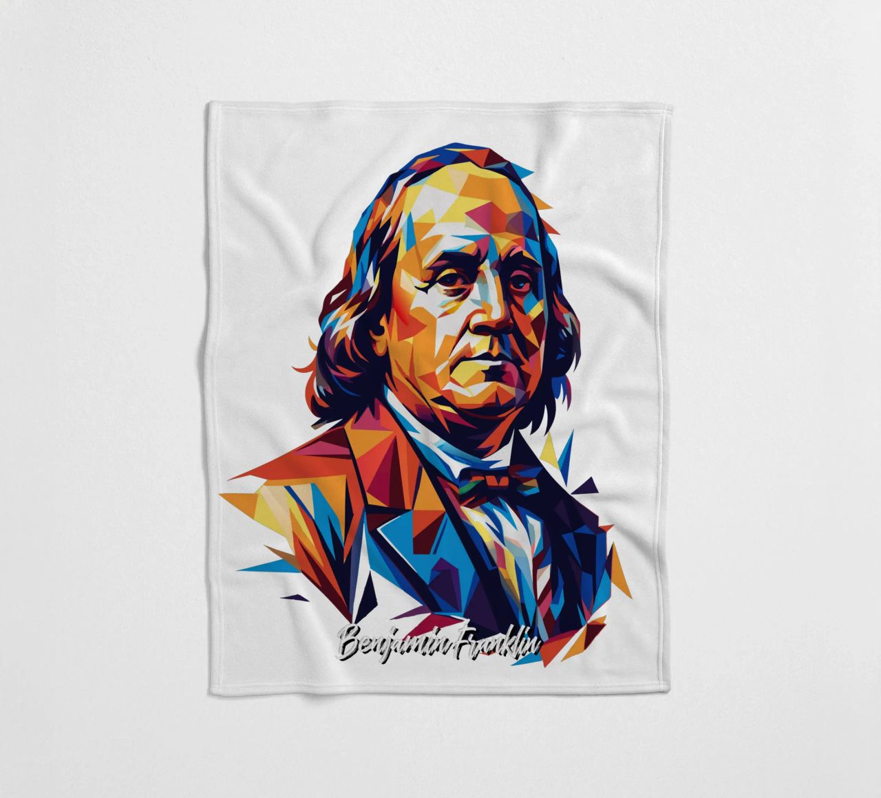Benjamin Franklin in WPAP Pop ARt coperta in pile da vectorartnesia