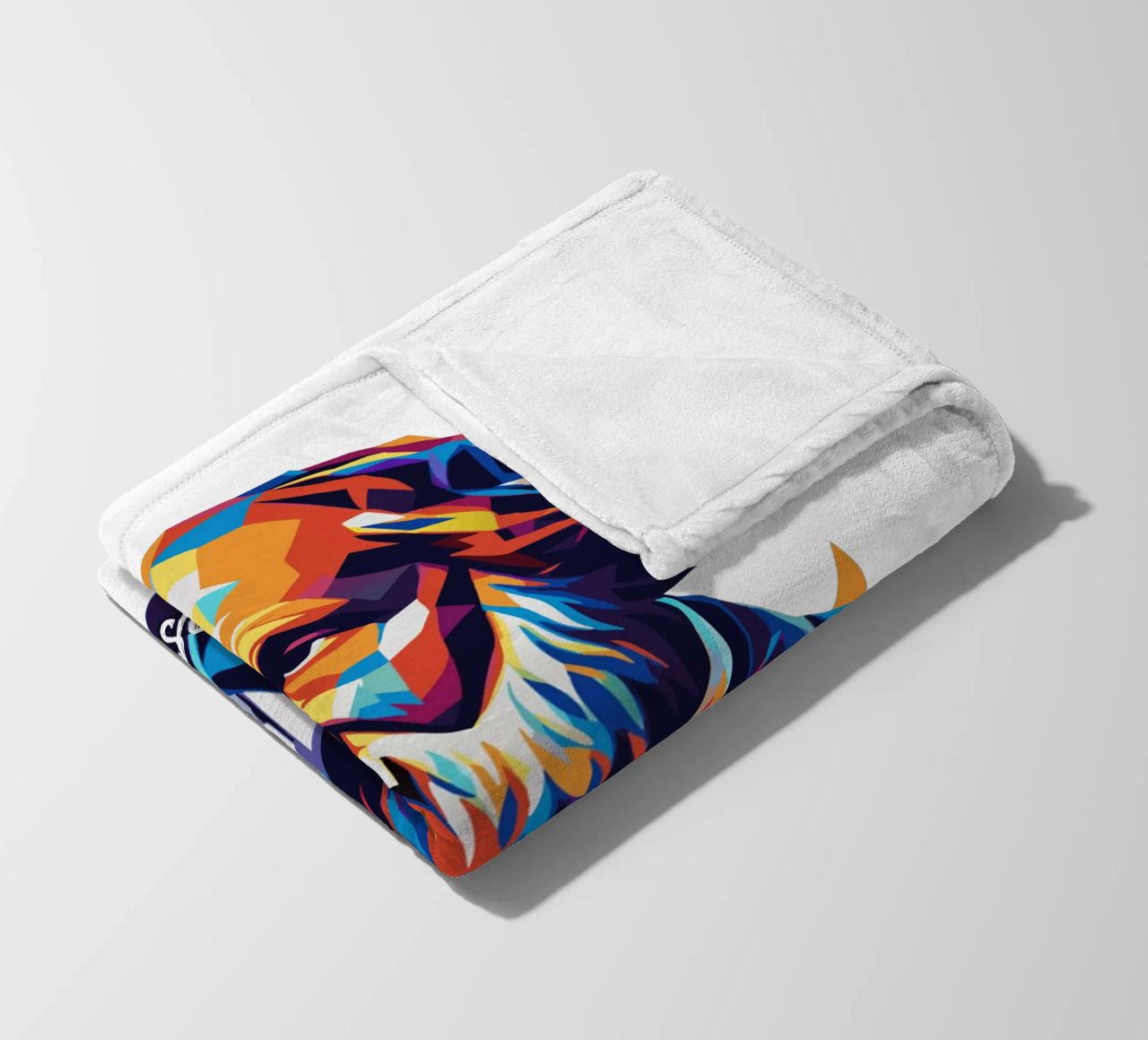 Charles Darwin in WPAP Pop Art coperta in pile da vectorartnesia