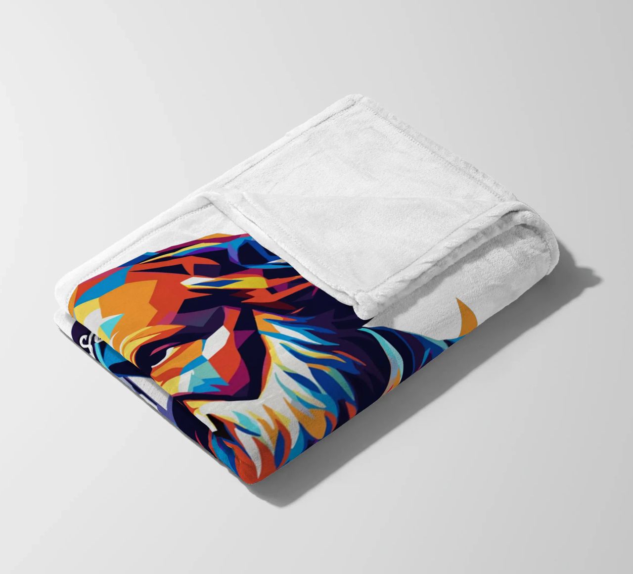 Charles Darwin in WPAP Pop Art coperta in pile da vectorartnesia