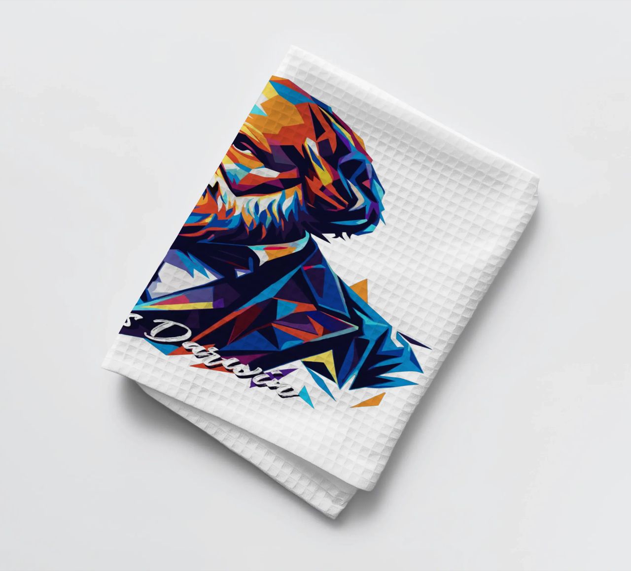 Charles Darwin in WPAP Pop Art canovaccio da cucina da vectorartnesia