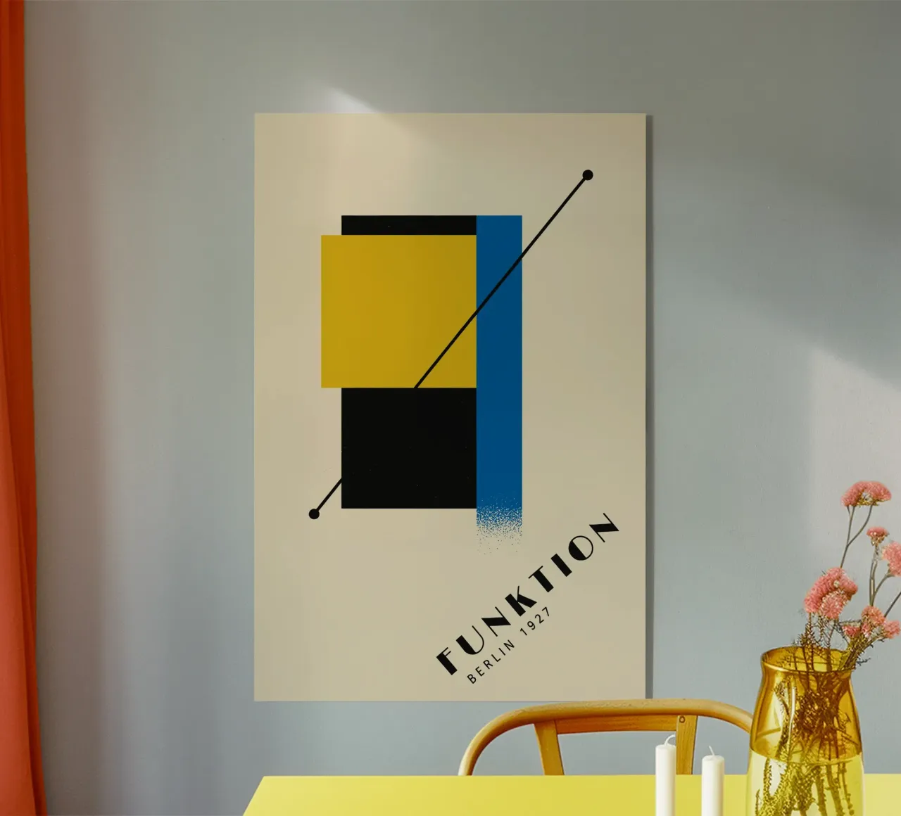 bauhaus plexiglass da The Poster Wordshop