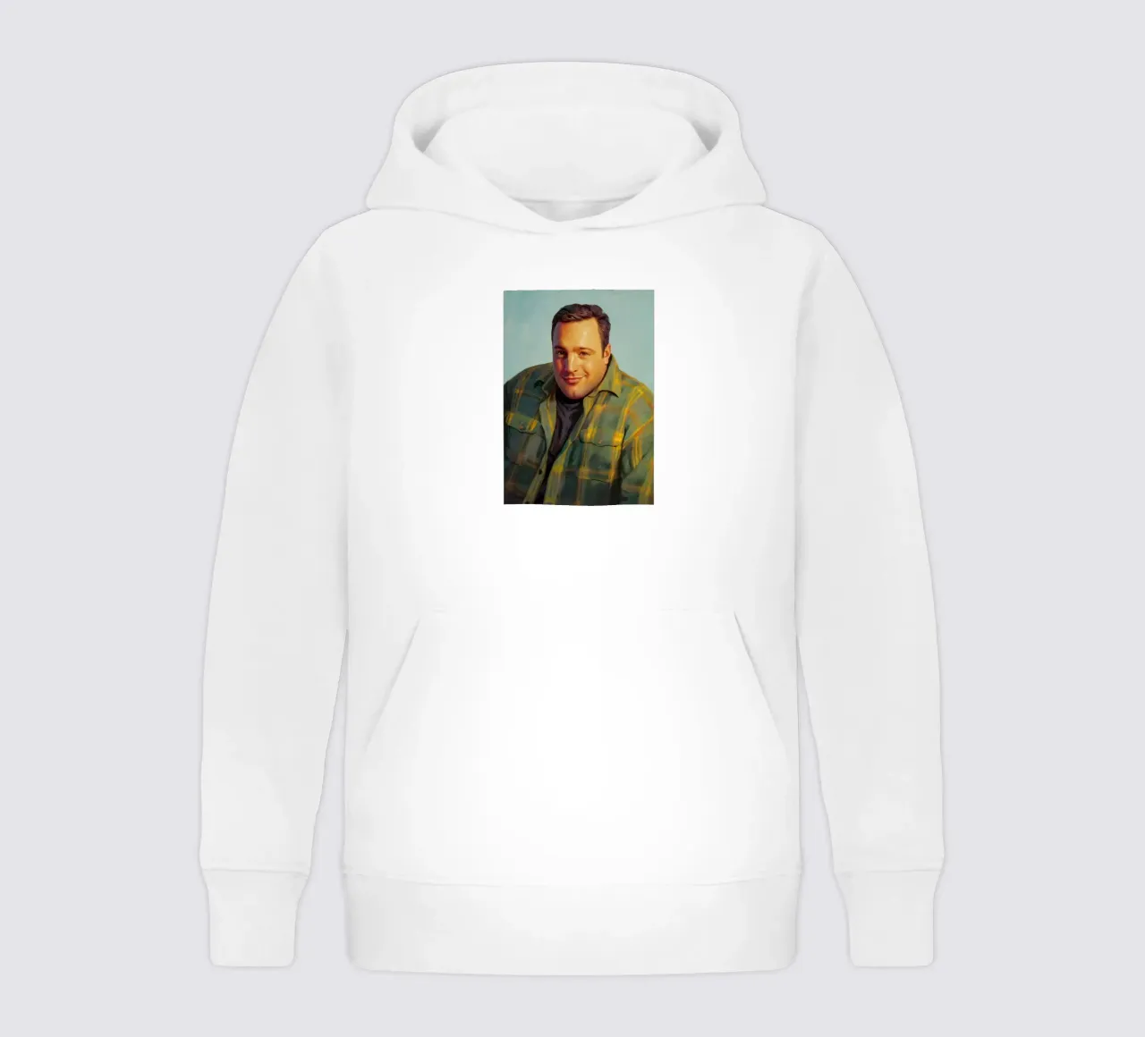 Kevin James Doug Meme Art felpa bambino con cappuccio da Lootprint