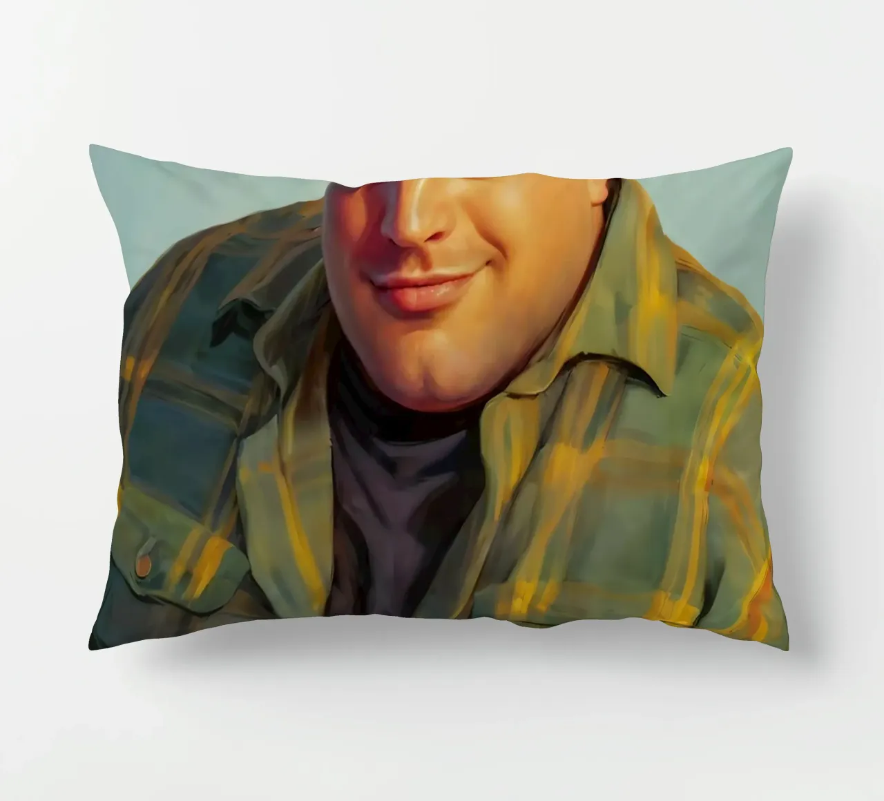 Kevin James Doug Meme Art cuscino da Lootprint