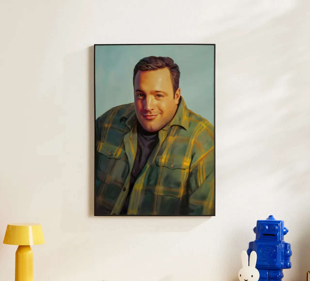Kevin James Doug Meme Art alluminio dibond da Lootprint