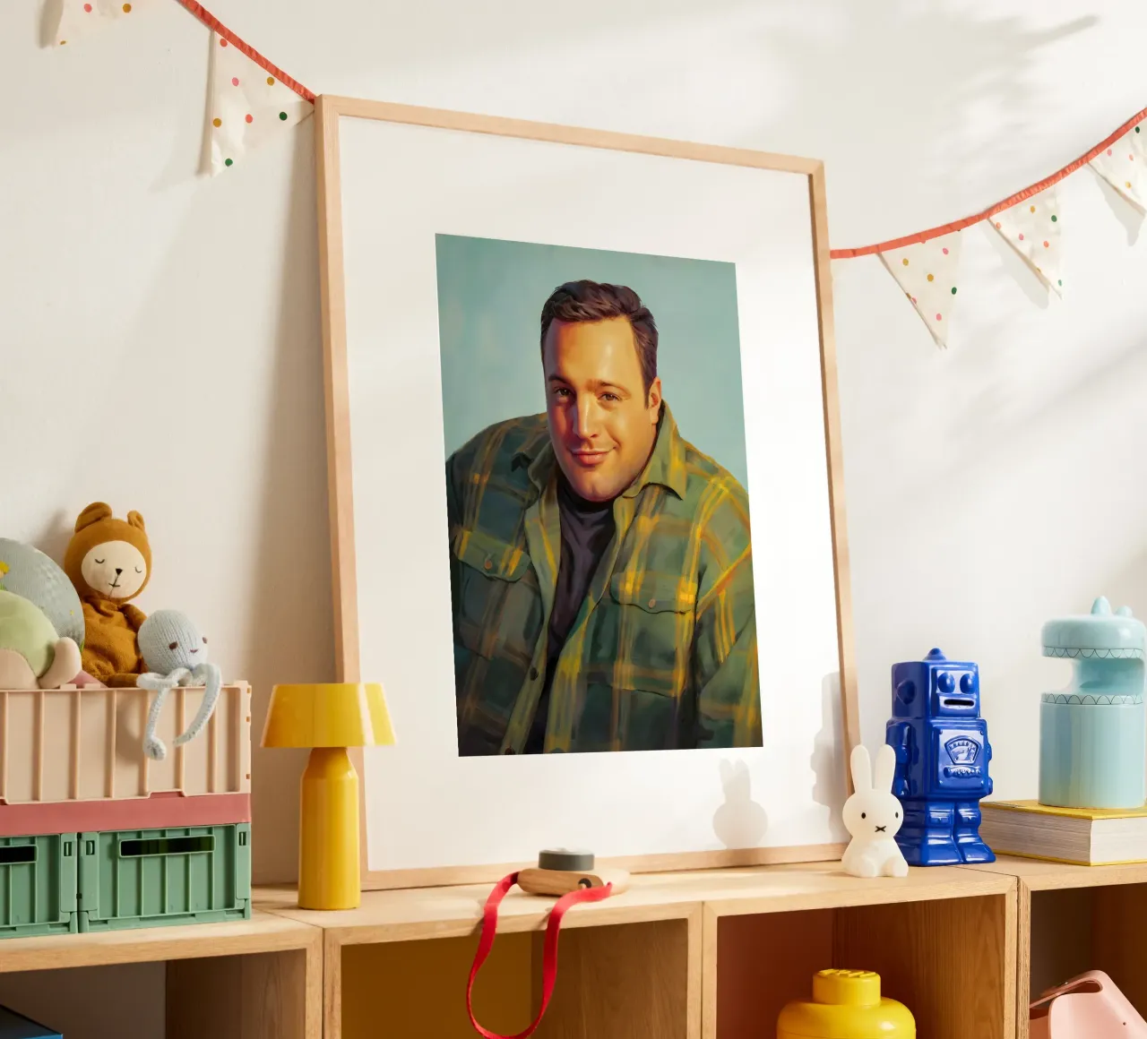 Kevin James Doug Meme Art carta hahnemühle da Lootprint