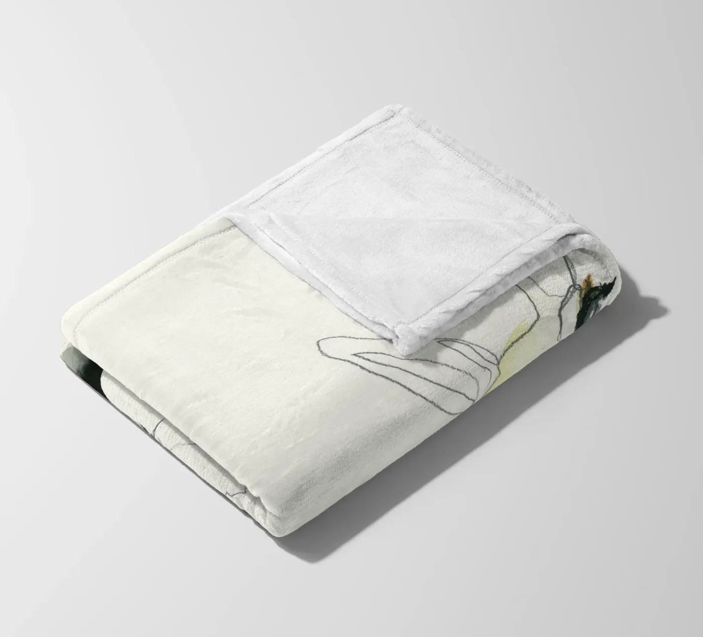 drei Esel Fleecedecke von Petit Boom Prints