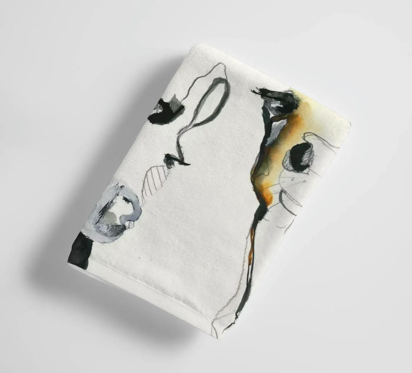 three donkeys towel by Petit Boom Prints