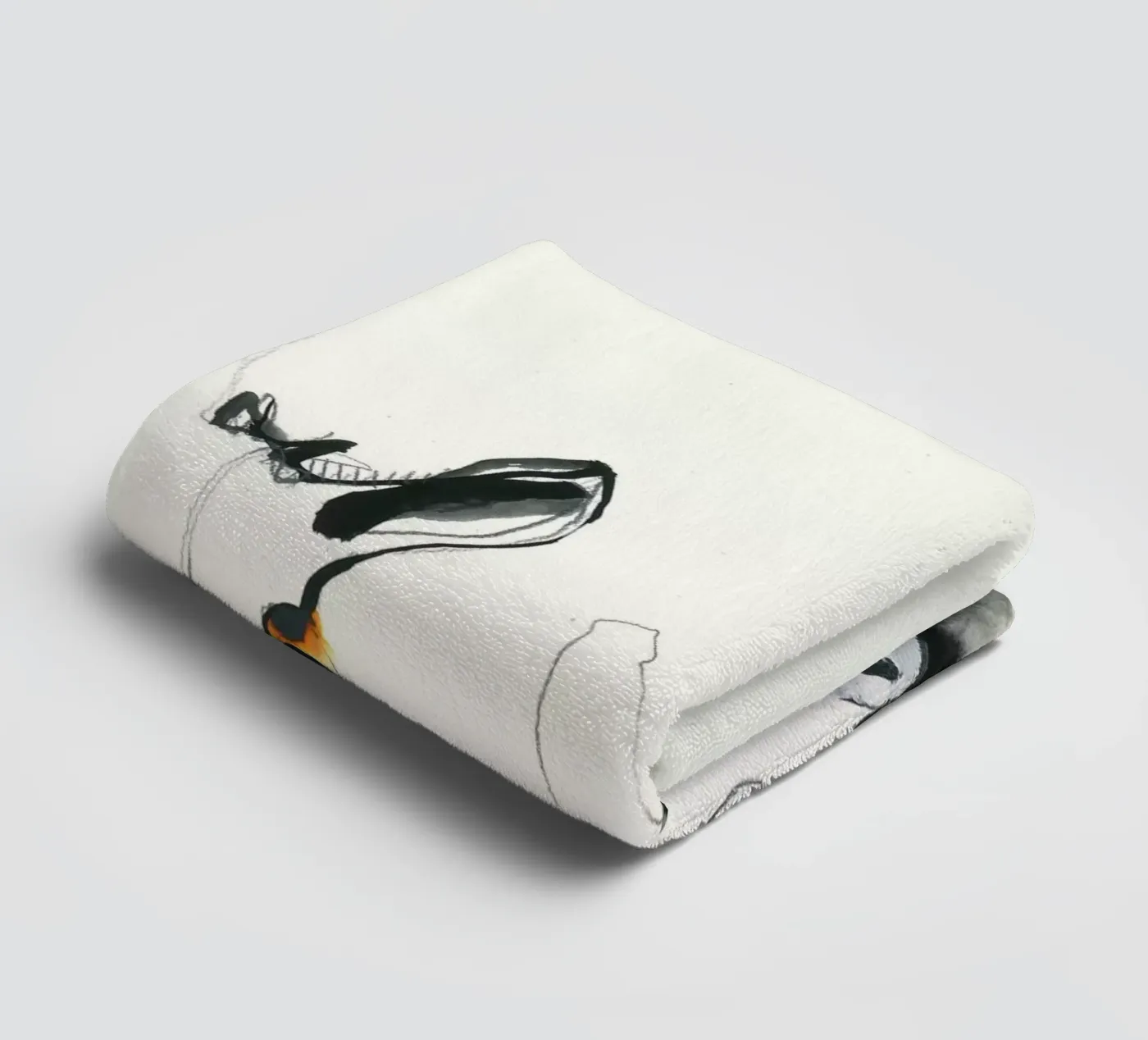 three donkeys towel by Petit Boom Prints