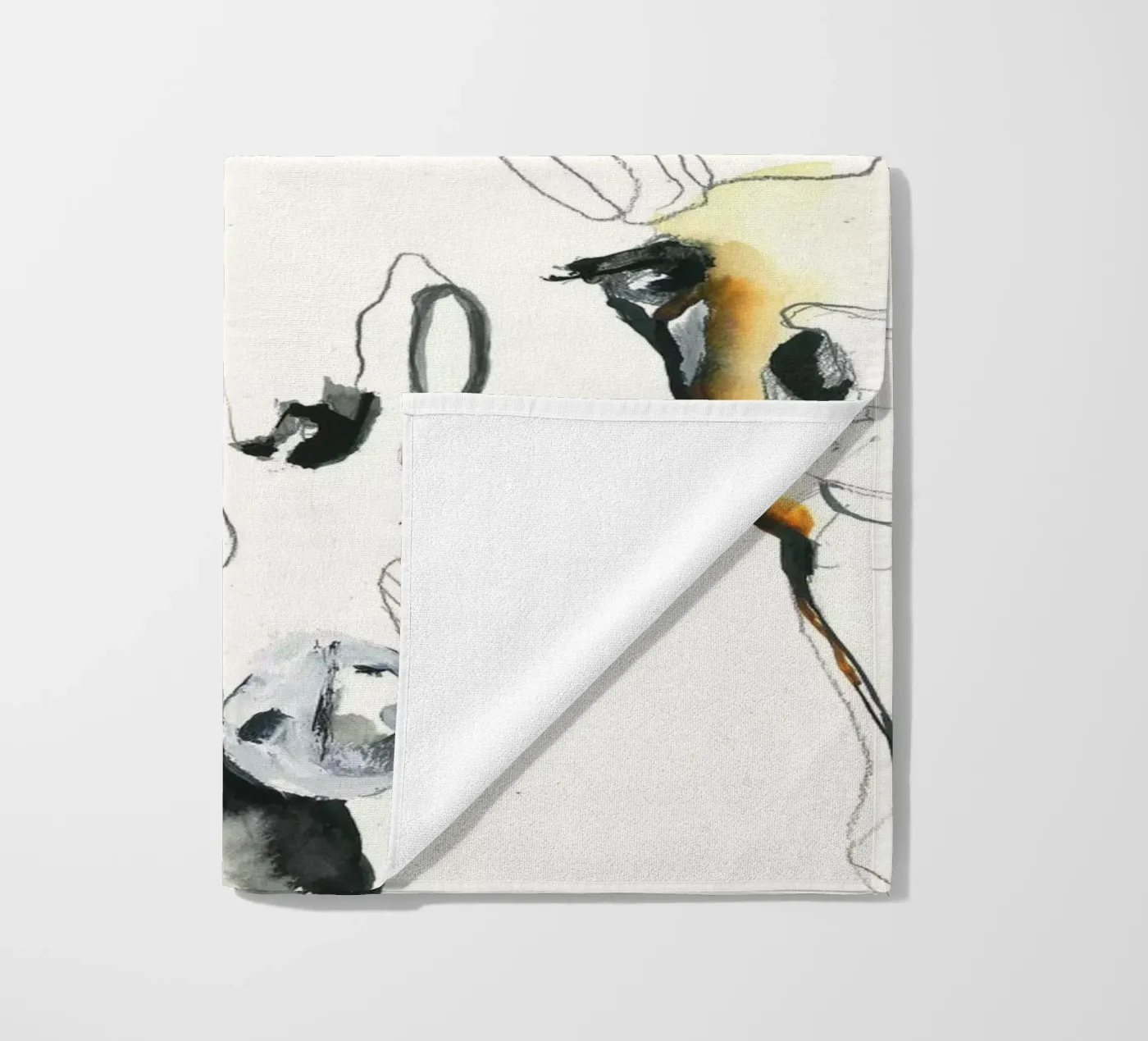 three donkeys strandhanddoek van Petit Boom Prints