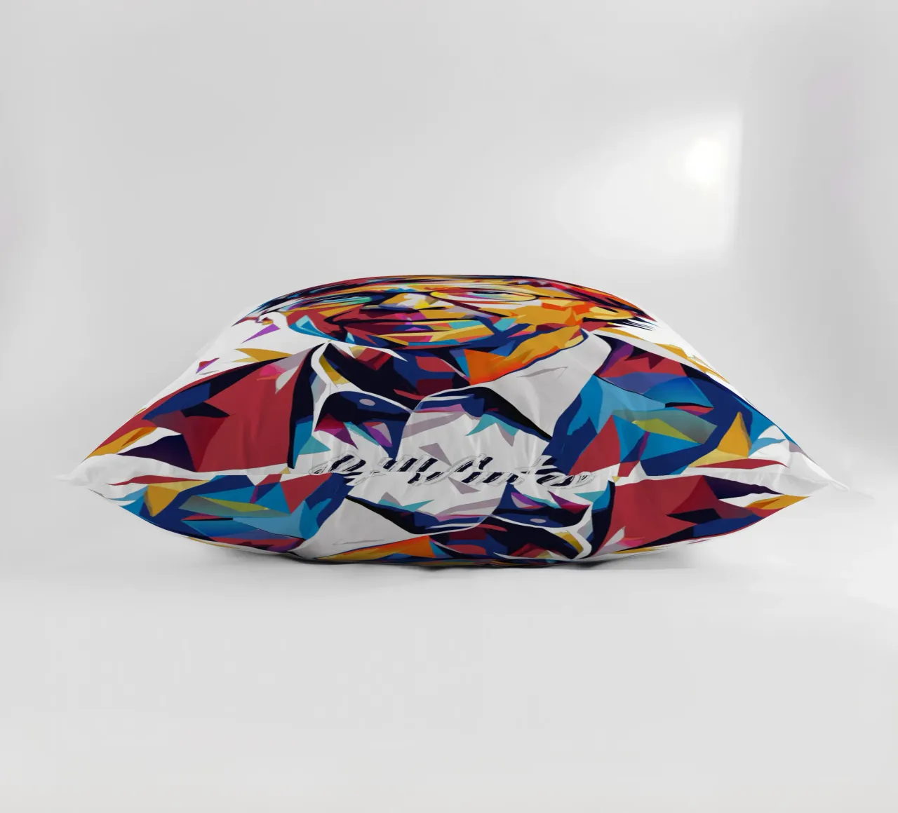 Bill Gates In WPAP Pop ARt decorative cushion by vectorartnesia