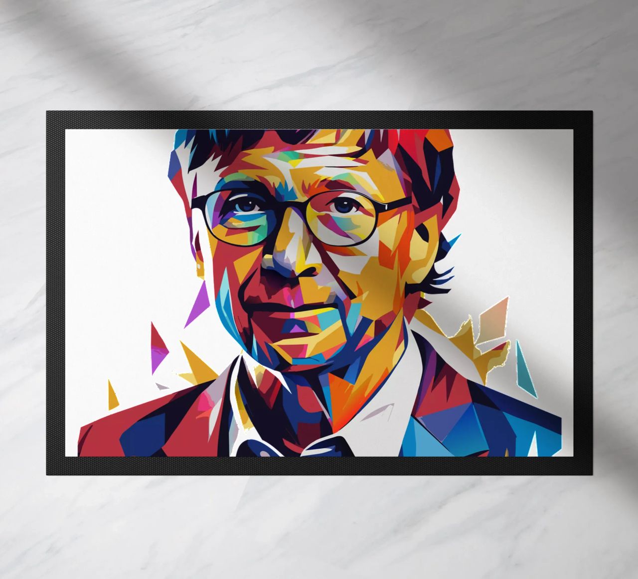 Bill Gates In WPAP Pop ARt zerbino da vectorartnesia