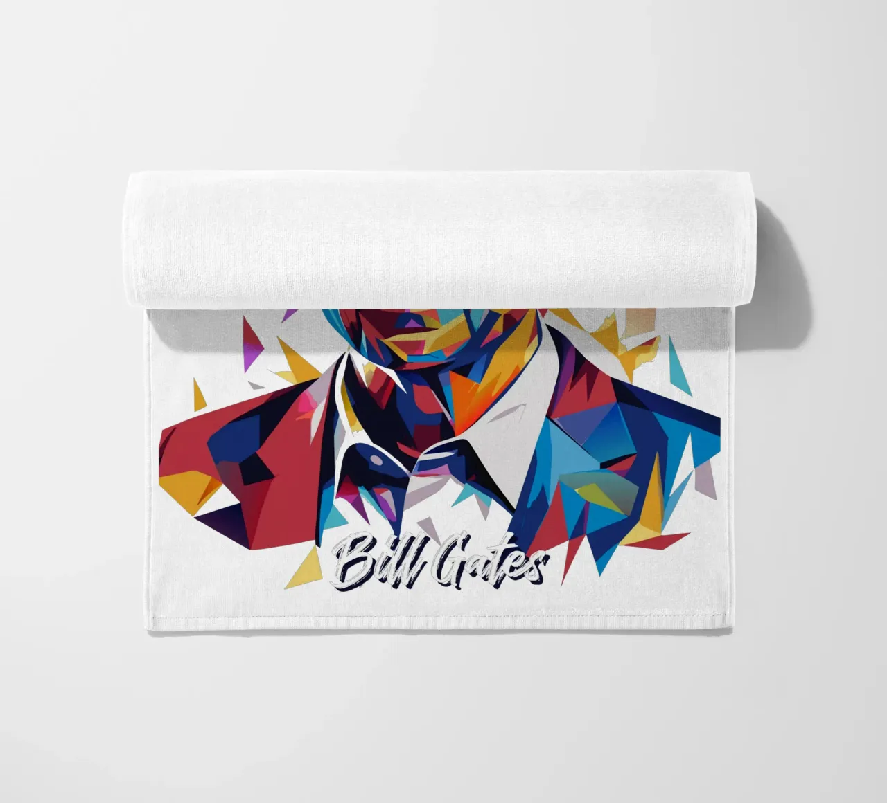 Bill Gates In WPAP Pop ARt telo mare da vectorartnesia