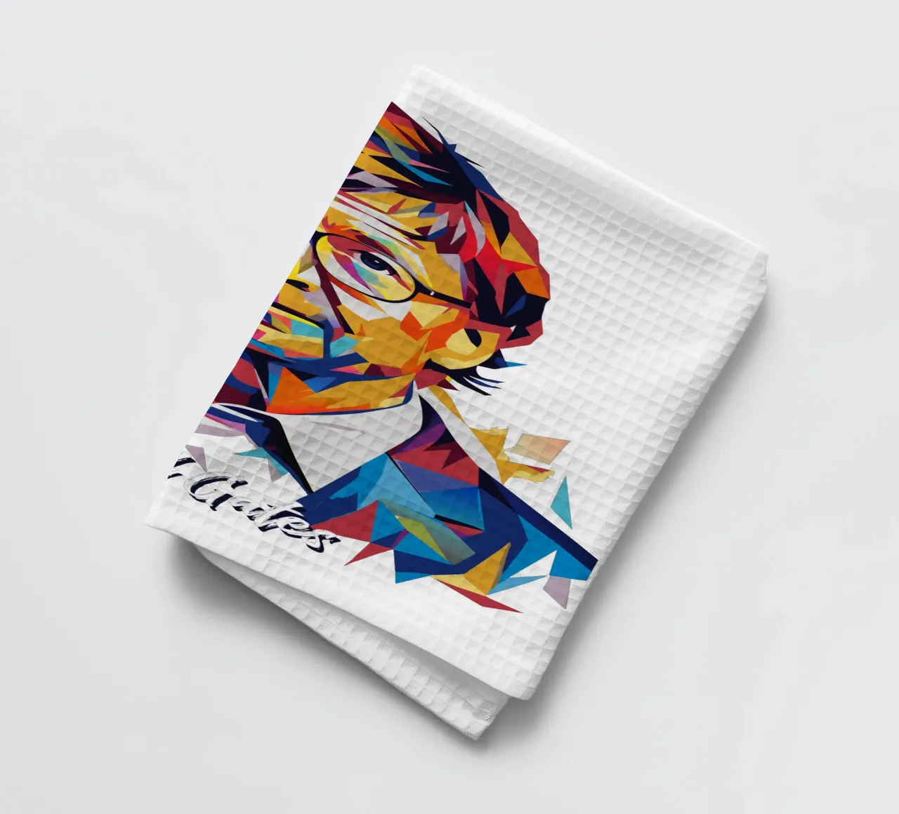 Bill Gates In WPAP Pop ARt torchon de vectorartnesia