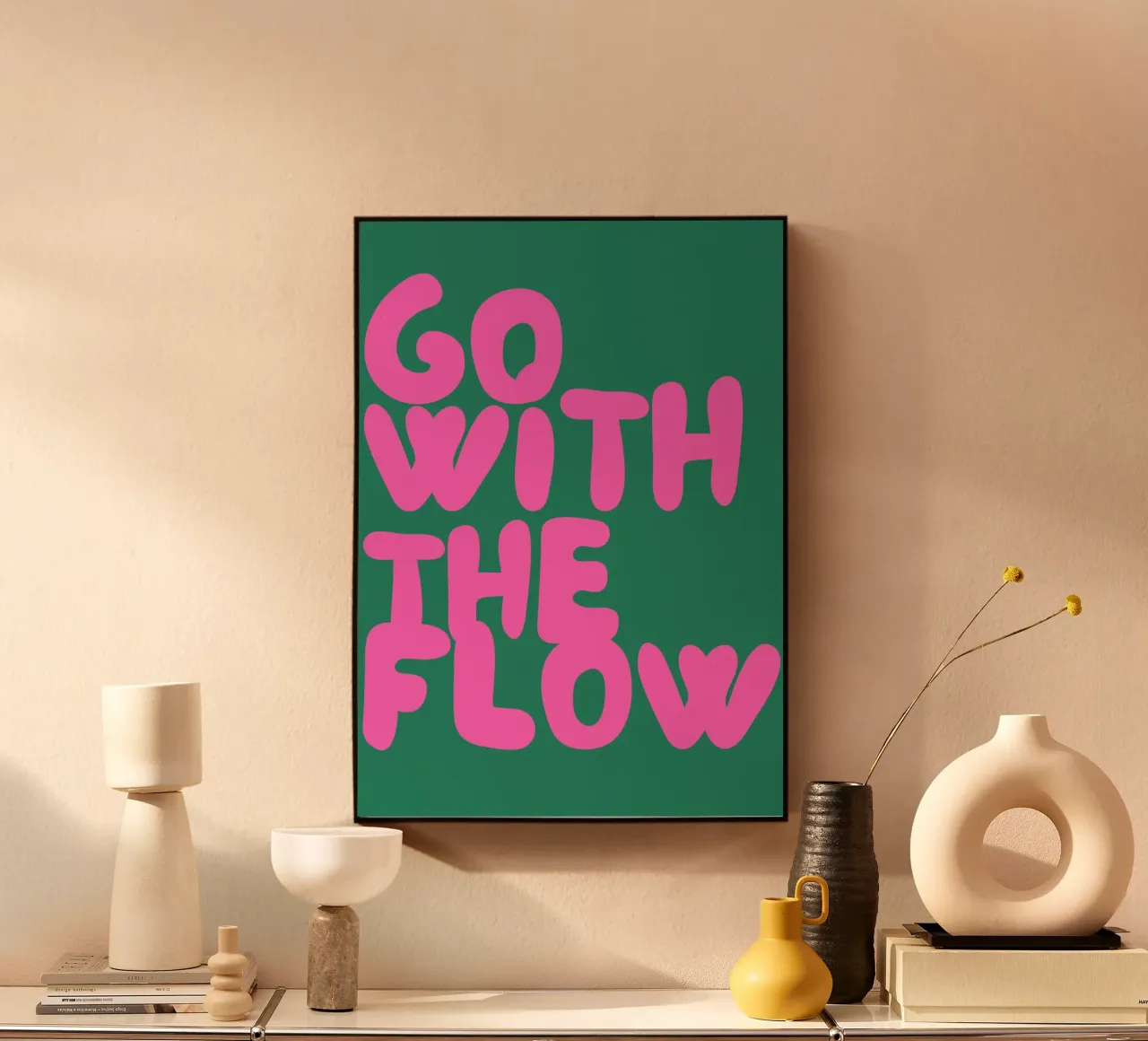 Flooow acrylic glass by Tabea Jule