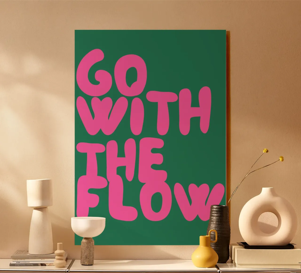 Flooow acrylic glass by Tabea Jule