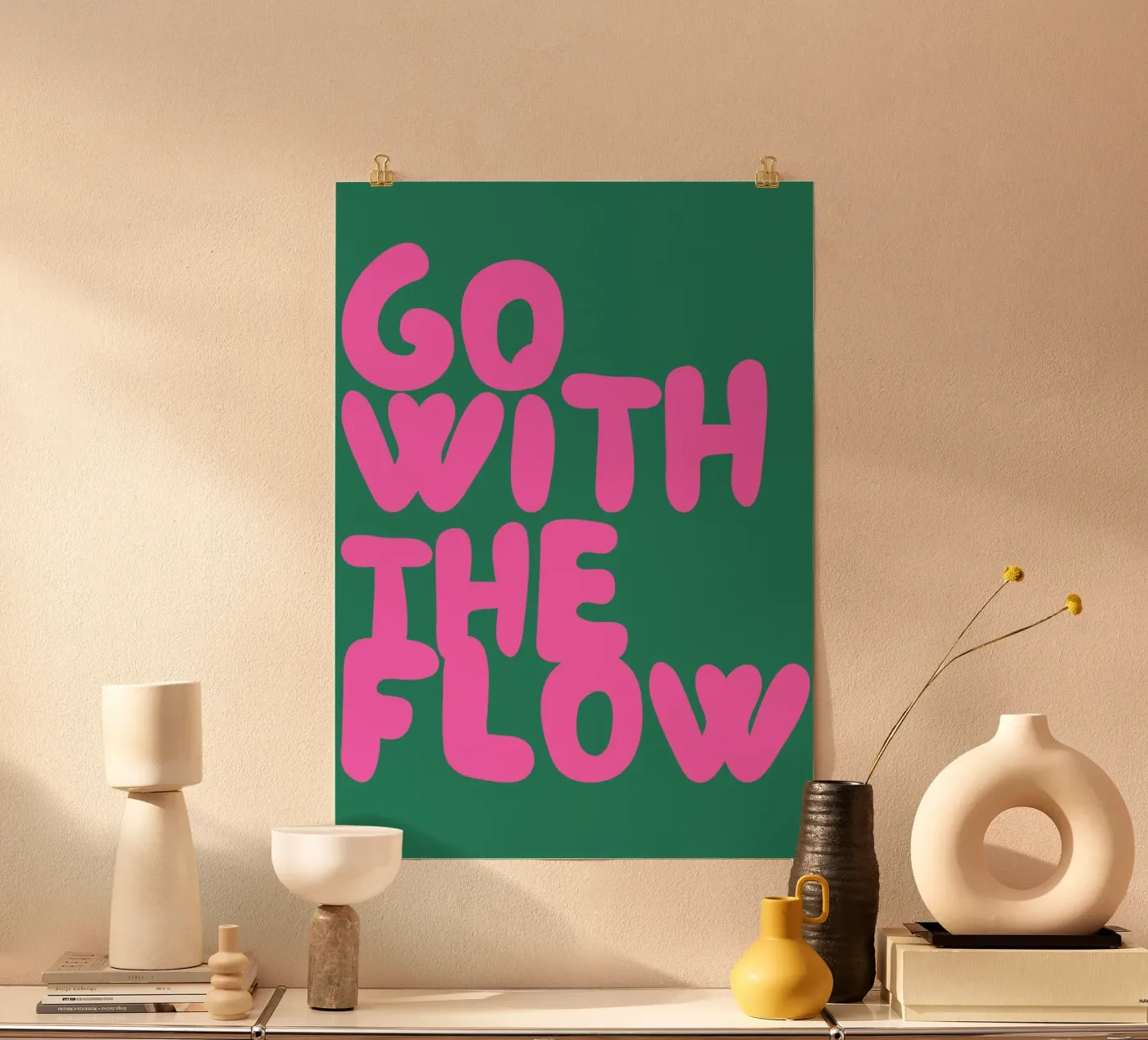 Flooow poster van Tabea Jule