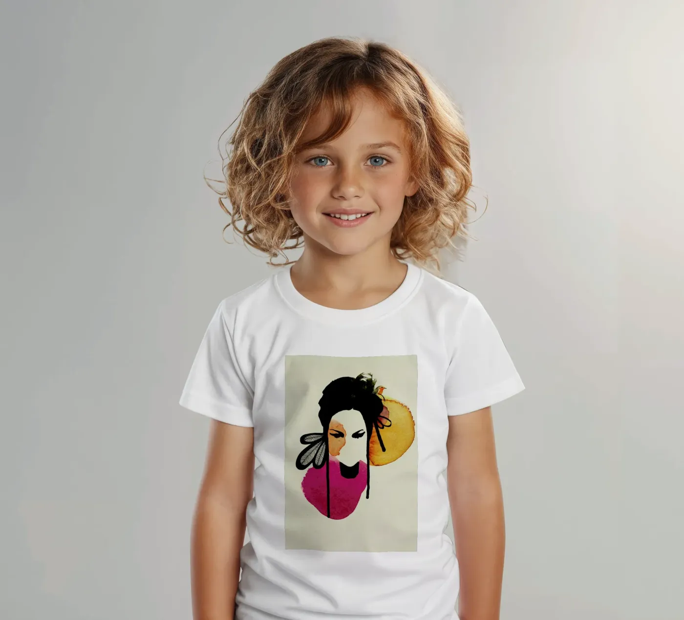 Doll 3 t-shirt bambini da Ekaterina Koroleva