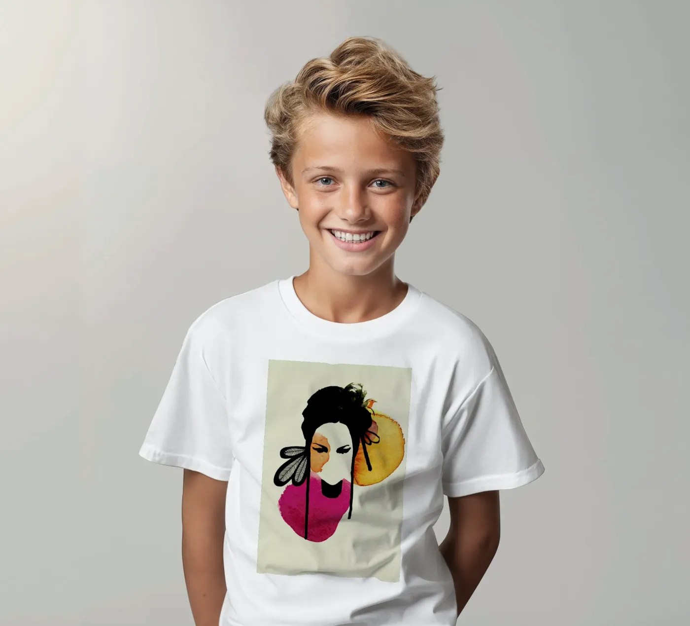 Doll 3 t-shirt bambini da Ekaterina Koroleva
