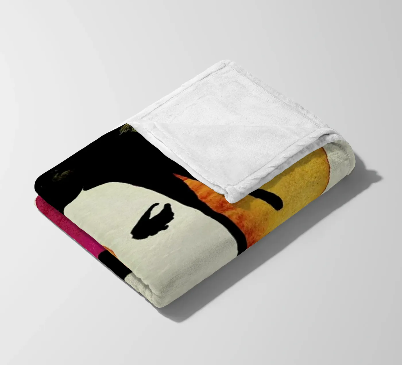 Doll 3 fleecedeken van Ekaterina Koroleva