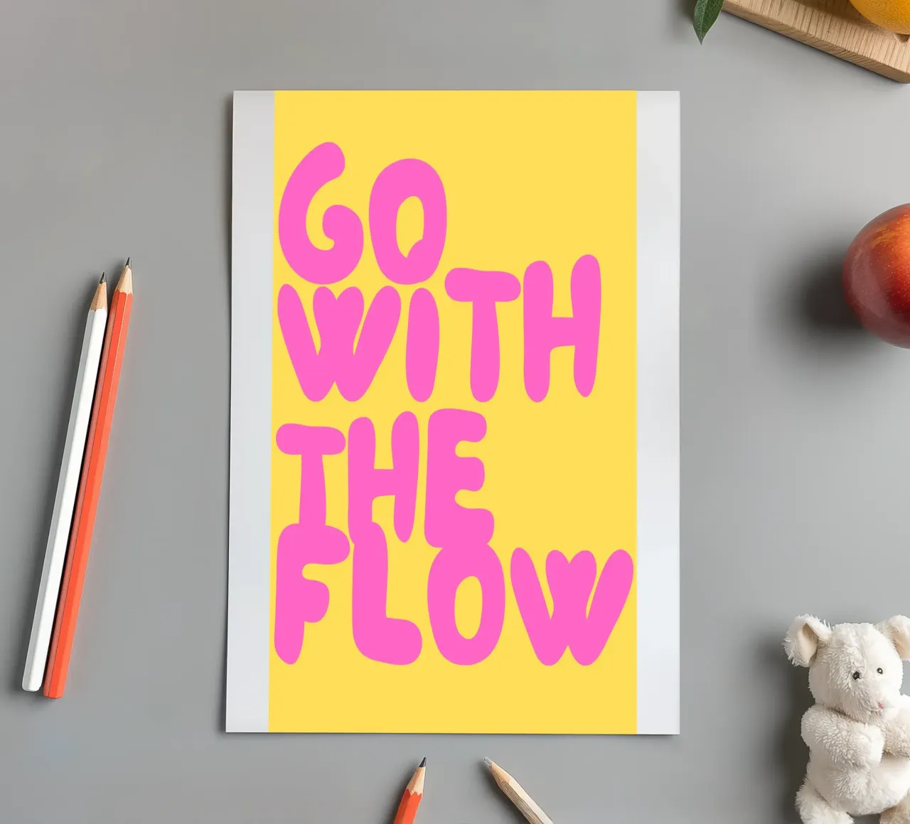 Go Flow sticker sheet by Tabea Jule