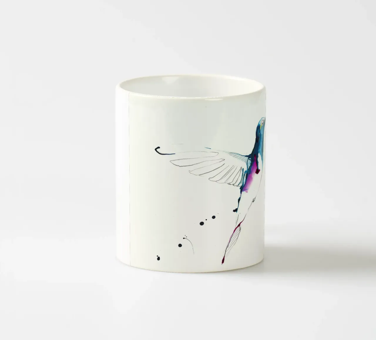Kolibri Keramik Tasse von Petit Boom Prints