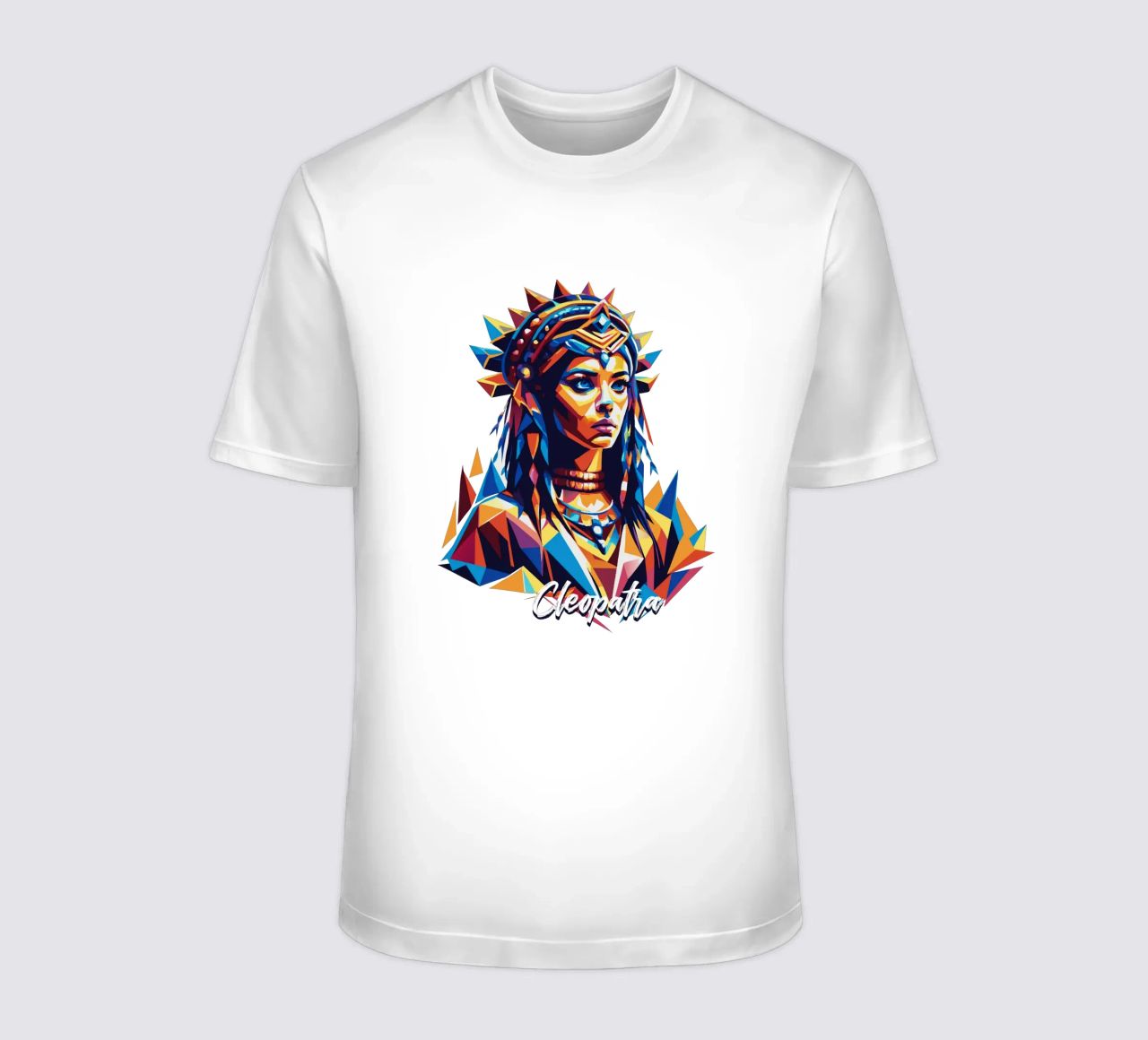 Cleopatra in WPAP Pop Art t-shirt da vectorartnesia