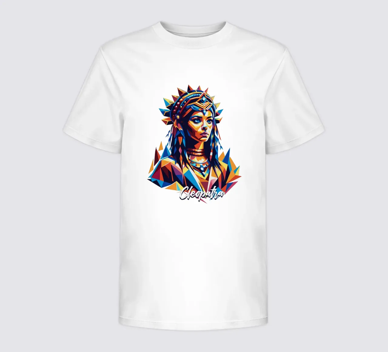 Cleopatra in WPAP Pop Art t-shirt bambini da vectorartnesia