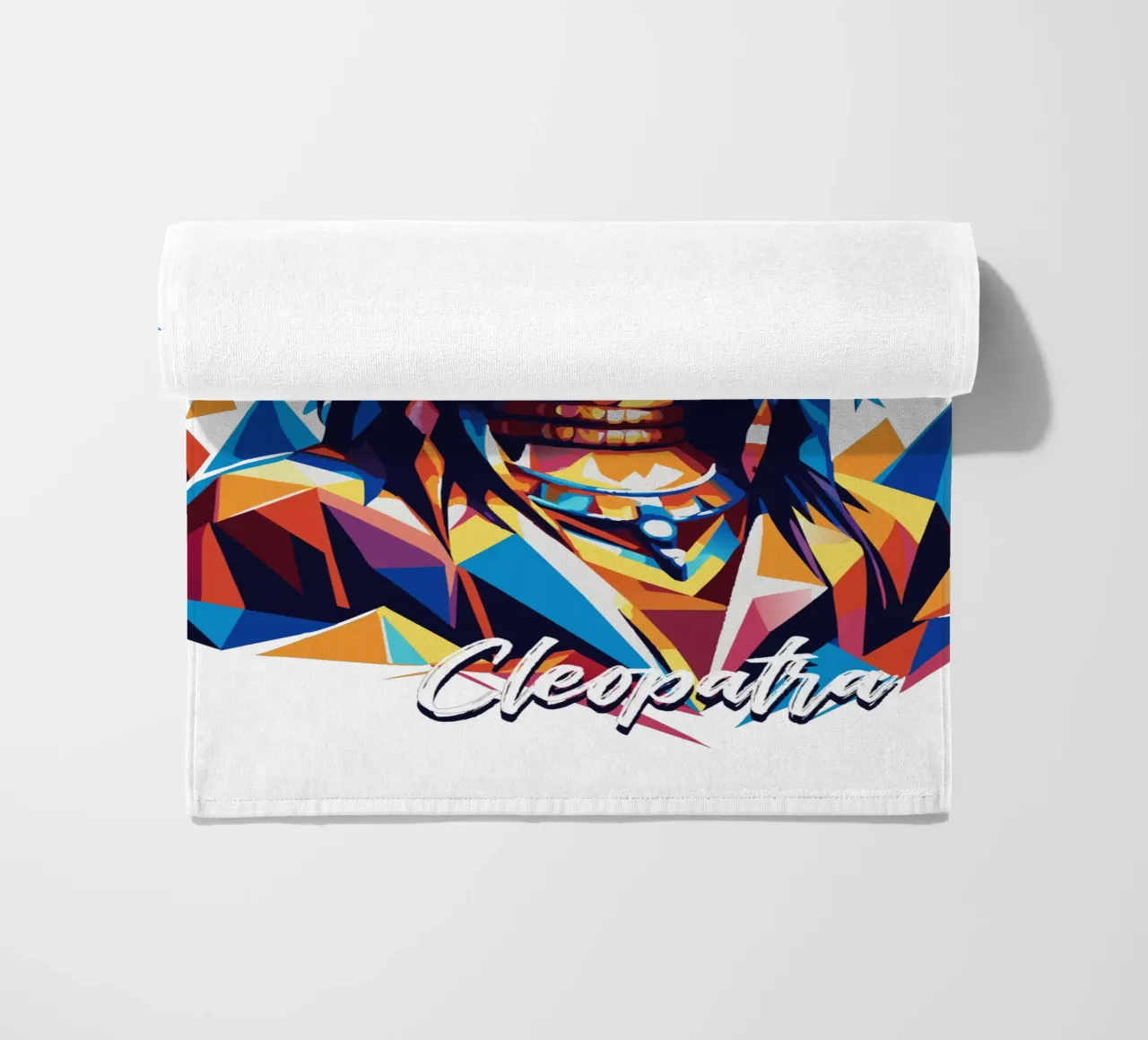 Cleopatra in WPAP Pop Art telo mare da vectorartnesia