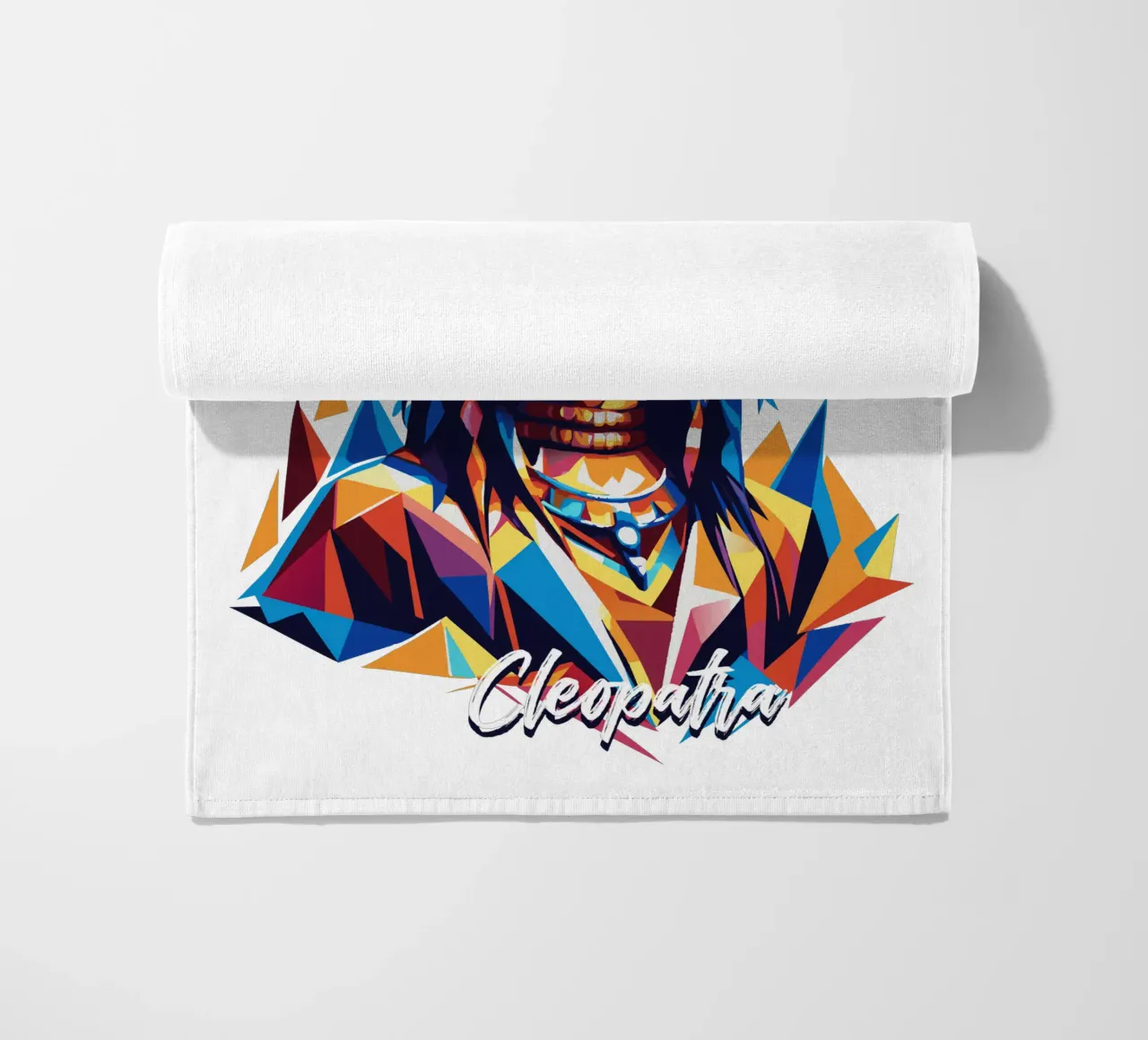 Cleopatra in WPAP Pop Art telo mare da vectorartnesia