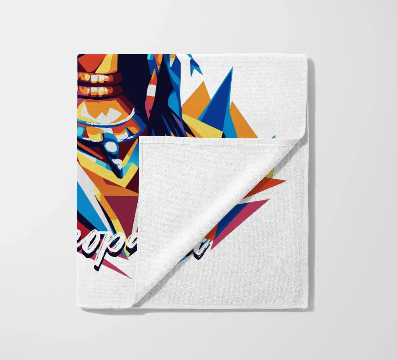 Cleopatra in WPAP Pop Art telo mare da vectorartnesia