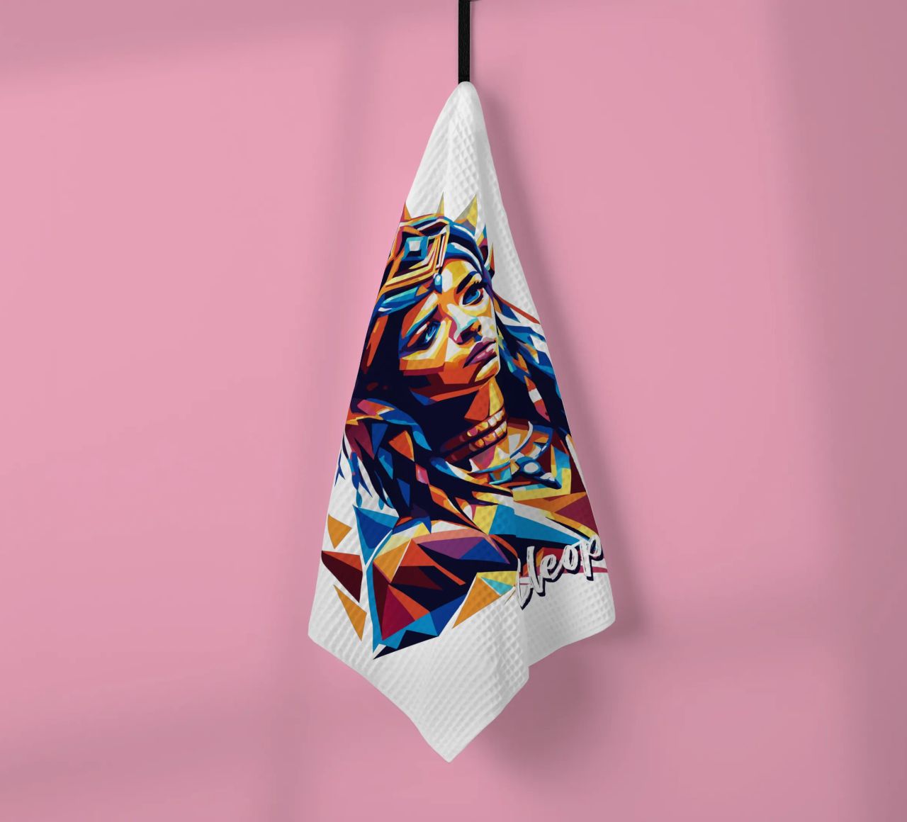 Cleopatra in WPAP Pop Art canovaccio da cucina da vectorartnesia