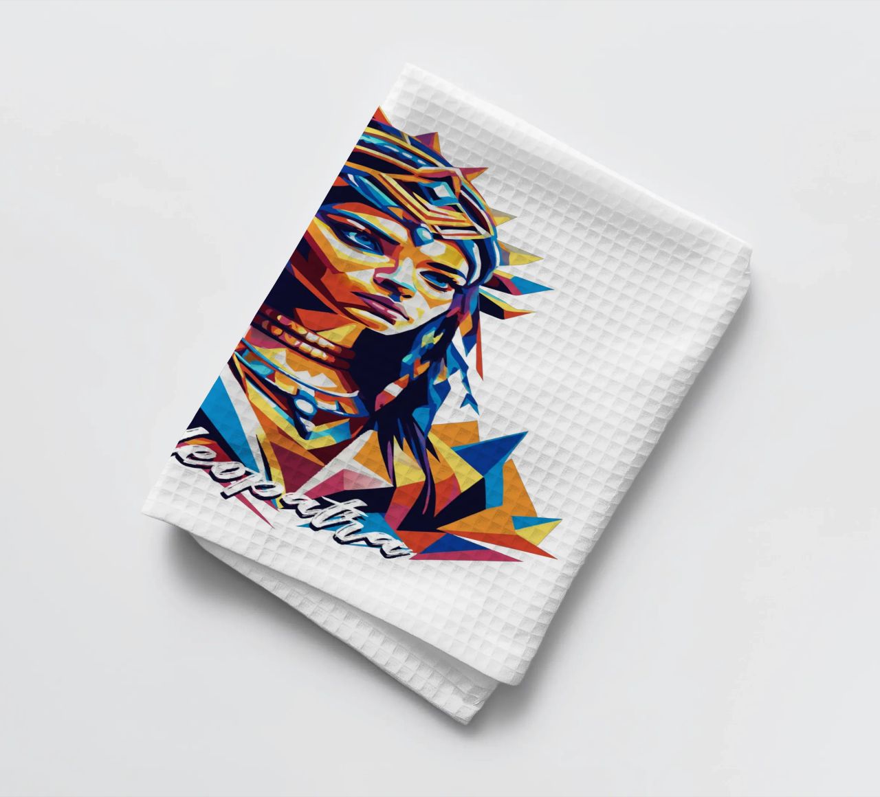 Cleopatra in WPAP Pop Art canovaccio da cucina da vectorartnesia