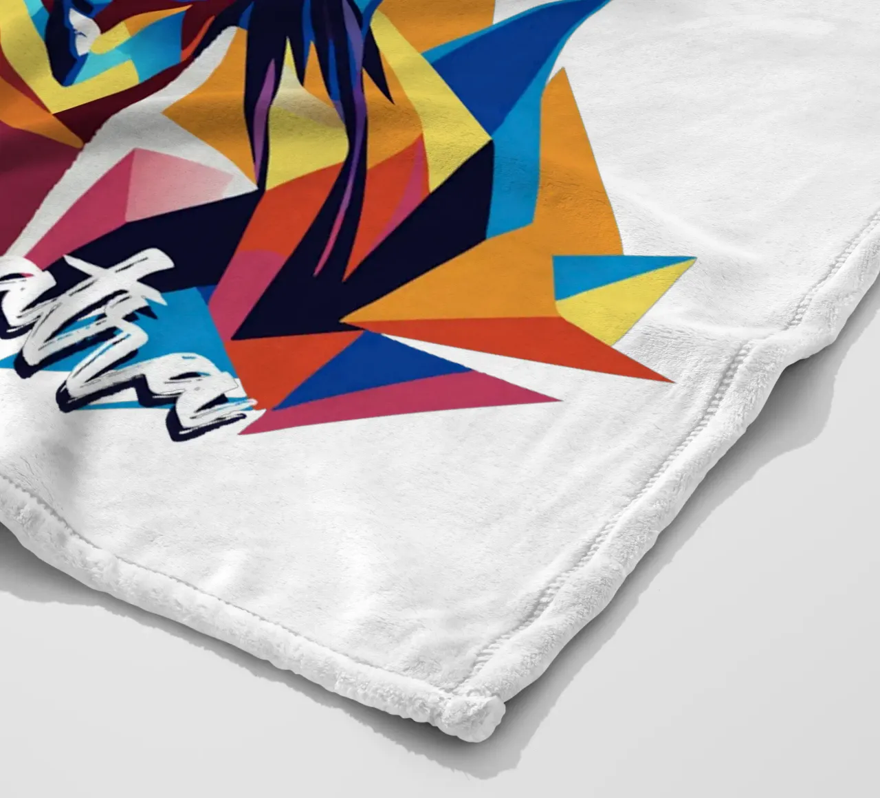 Cleopatra in WPAP Pop Art coperta in pile da vectorartnesia